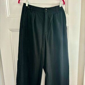 Madewell Harlow Wide Leg pants in Drapey Twill Size 10